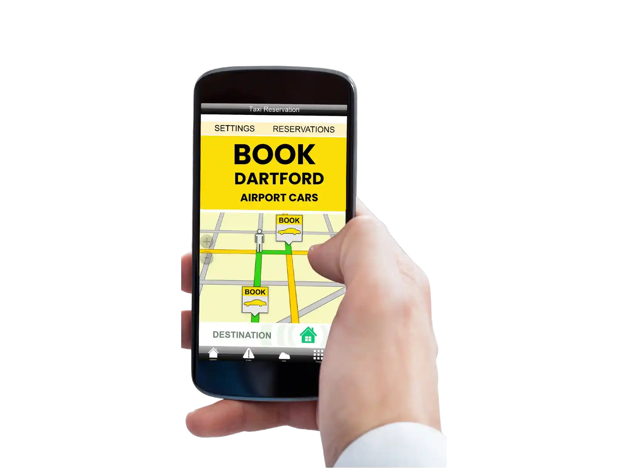 Dartford Airport Cars Online Booking Service